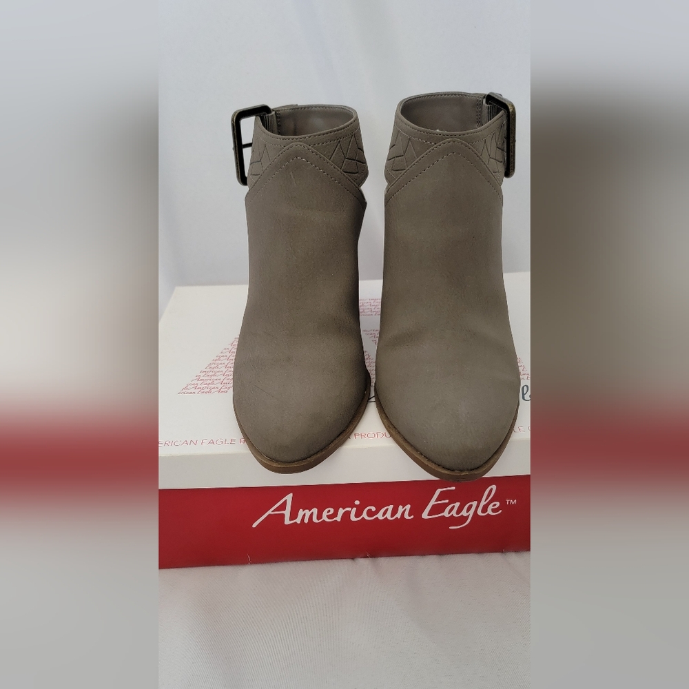American Eagle Pepper Poivre Ankle Boots Size 7.5 - Picture 4 of 10